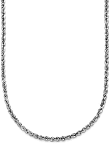 Aka Gioielli - 925 Sterling Silver Rope Chain 2mm - Necklace for